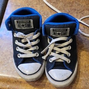 Converse Kids' Black and White All Star Sneakers